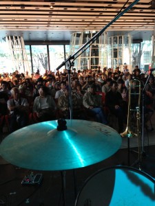 ステージから見た客席